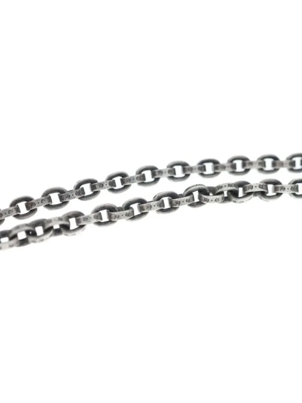 Chrome Hearts Paper Chain 20 Necklace Silver